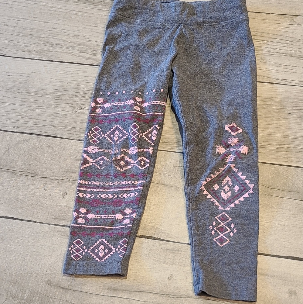 🦔Girls justice tribal print leggings☀️